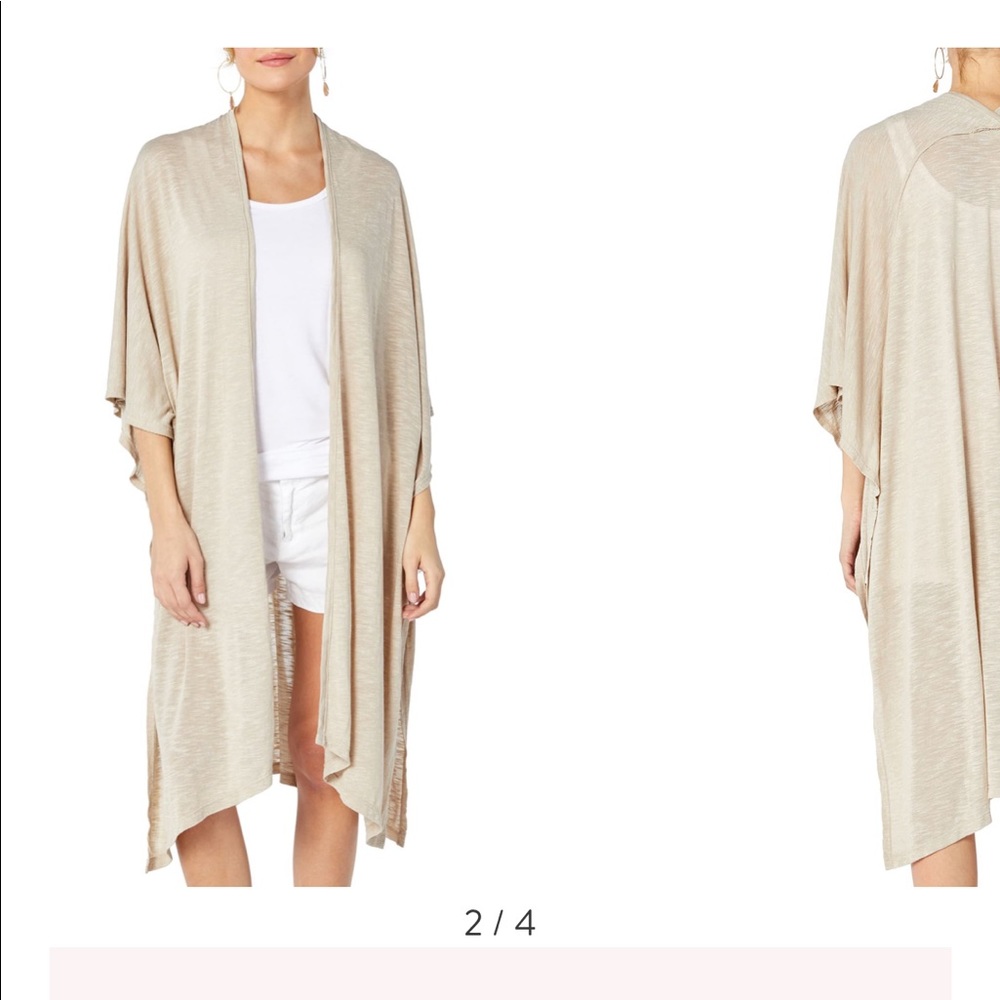 NWOT Michael Stars Brooklyn Long Cardigan - Picture 2 of 6